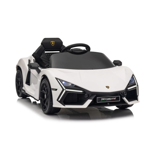 Auto na akumulator dla dzieci Lamborghini Revuelto Biały QLS-8603.BIA